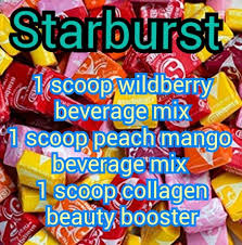 They actually taste just like the best candy in the world does! Starburst Recipe Click To Purchase Ingredients Herbalife Recipes Herbalife Shake Recipes Herbal Life Shakes