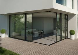 Also called sliding glass doors, these doors are designed to glide horizontally with one operating panel and one stationary panel. Reynaers Sliding Doors Capital Windows
