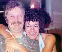 Arnie Knowles the local bookie and Iris Williams appearing at the Gaiety,  1970's.