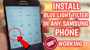 I want led's or something similar h. How To Install Blue Light Filter In Any Samsung Phone 8 0 Toshin Tech Youtube