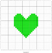 C2c Heart Chart Graph Crochet Heart Blanket C2c Crochet