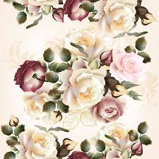 You can also upload and share your favorite wallpapers rose. Hd Wallpaper Flowers Pattern Roses Beige Background Seamless Wallpaper Flare