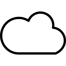 Outlined Weather Symbol Outline Cloud Clouds Symbols Shape Icon This piece is painted with high quality acrylic paints on an 10 x 10 stretched canvas (7/8 profile). outlined weather symbol outline