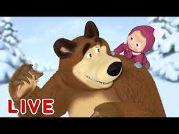 ماشا والدب Live Stream قوة الصداقة Masha And The Bear Youtube In 2021 Scooby Doo Scooby Character