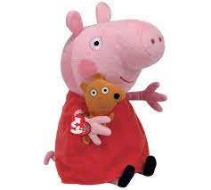 Ty Peppa Pig 15 Plush Toy Soft Toys Dolls Mothercare Peppa Pig Teddy Peppa Pig Animal Plush Toys