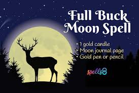 The name buck moon arises from a traditional name from the algonquin tribes, according to a nasa july 2021 moon. Full Buck Moon Ritual Journal Coloring Page July Spells8