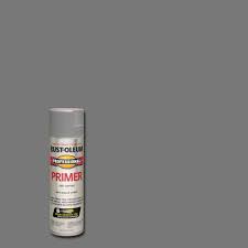 Rust Oleum Professional 15 Oz Flat Gray Primer Spray 7582838 The Home Depot