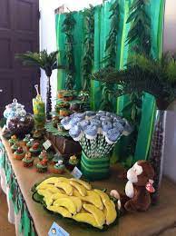 Jungle Safari Baby Shower Party Ideas Photo 3 Of 14 Jungle Safari Baby Shower Jungle Baby Shower Theme Baby Shower Safari Theme