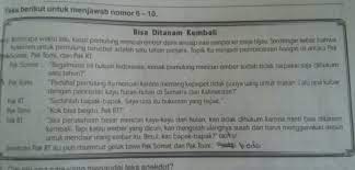 Check spelling or type a new query. 1 Telaahlah Struktur Teks Anekdot Tersebut 2 Sebutkan Kebahasaan Yang Terdapat Dalam Teks Brainly Co Id