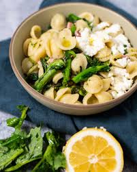 Pour dressing over pasta, sprinkle with parmesan and basil and toss well. Ina Garten S Pancetta And Broccoli Rabe Pasta A Dash Of Ginger