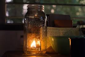 Our Olive Oil Lamp A Fixture Of The Rural Night Lehman S Country Life Oil Lamps Lamp Mason Jar Lamp