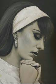 الصوت الخالد السيده فيروز arab celebrities black women art music artwork