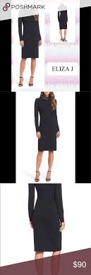 Eliza J Jeweled Sheath Dress Sz 6 8 Nwt Nwot Med Size 6 8 On Eliza J Size Chart 42 Length Back Zipper Enclosure Stan Sheath Dress Fashion Dress Sz
