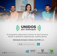 Detectan en antioquia cinco obras inconclusas y más de 40 en estado crítico. Gobernacion De Antioquia On Twitter A Partir De Hoy Conectate Con Unidosporantioquia El Programa Radial En El Que Podras Conocer Lo Que Hacemos Desde El Gobierno Regional Para Seguir Avanzando Por
