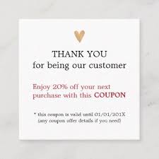 Modern Simple Beauty Salon Thank You Coupon In 2020 Simple Beauty Coupon Template Beauty Salon