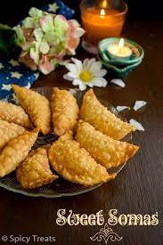 Sweet Somas Recipe Somas Recipe Diwali Sweet Recipes Indian Food Recipes Vegetarian Recipes Sweet Recipes