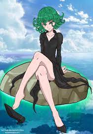 Drew Tatsumaki, I definitely made her legs a little too long but I think  she came out good either way. : r/OnePunchMan