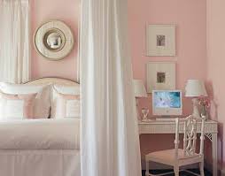 The color of the room plays a large part in creating the mood and tone of the space. Pretty Pink And White Bedroom White Dogwood By Sherwin Williams Pink Girl Room Pale Pink Bedrooms Pink Bedrooms