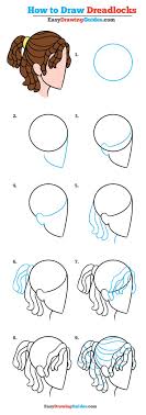 Step by step guide, how to make dreadlocks. How To Draw Dreadlocks Step By Step Novocom Top