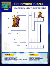 Check spelling or type a new query. Free Printable Scooby Crossword Puzzle Mama Likes This