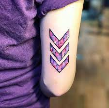 Arrow Tattoos By Jay Shin Purple Tattoos Back Tattoo Tattoos