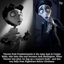 We get into fans theories surrounding tim burton s nightmare before christmas. All The Tim Burton Movies Exist In The Same Universe And We Can Prove It