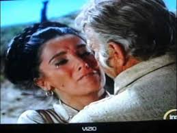 Held captive, Victoria and John are given a couple of minutes together!  (Clip from High Chaparral)