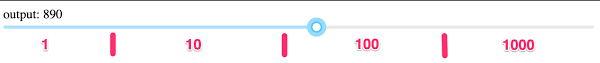 Logarithmic Slider Stack Overflow
