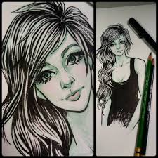 Find out the latest hairstyles and haircuts for long hair in 2021 for women. Long Hair Girl Sketch By Mevart Studio On Deviantart