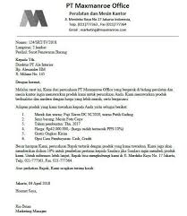 Contoh Surat Permintaan Audit Marketing Surat Humas