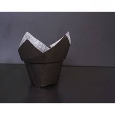 First known use of greaseproof paper. Black Tulip Greaseproof Paper Baking Case O120mm