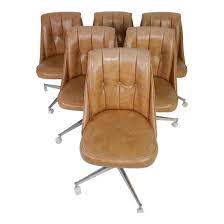 Vintage Used Swivel Dining Chairs For Sale Chairish Swivel Dining Chairs Dining Chairs For Sale Dining Chairs