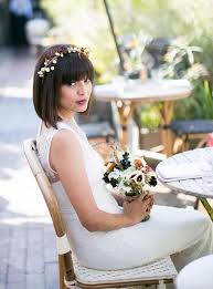 Different types of bangs for every type of hair, from thick to thin. 52 Chic And Pretty Wedding Hairstyles With Bangs Weddingomania