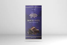 Download Chocolate Bar Packaging Mockup In Packaging Mockups On Yellow Images Creative Store PSD Mockup Templates