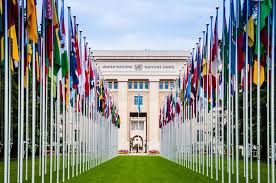 United Nations Office Hq In Geneva Switzerland May 8 2014 Geneva Switzerla Ad Office Hq United Nations Headquart Stock Photos The Unit Photo