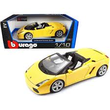 How much does a 2021 lamborghini gallardo cost? Lamborghini Gallardo Spyder Yellow 1 18 Diecast Model Car By Bburago Target