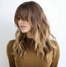 Bronde Long Hair With Bangs And Texture Hair Styles Long Hair Styles Hair Lengths
