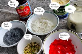 Royal Falooda Falooda Indian Dessert Recipes Falooda Recipe