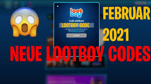 So keep visiting this post to get new codes regularly. Alle Neuen Lootboy Codes Im Februar 12 Youtube