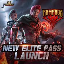 O free pass (imagem na cor prata) é grátis para o todos, fazendo que o público ganhe prêmios razoáveis ao ajuntar certos pontos para liberar aquele item, o elite pass (imagem de ouro) é pago e custa 600. New Elite Pass Rampage Is Launching Now Garena Free Fire Facebook