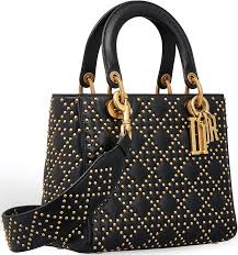 The site owner hides the web page description. Supple Lady Dior Studded Tote Bag Bragmybag