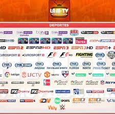 Lamtv has +300 channels in spanish. Lamtv Television Por Circuito Cerrado