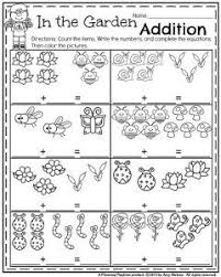 Kindergarten Worksheets For May Planning Playtime Kindergarten Math Worksheets Spring Math Worksheets Spring Kindergarten