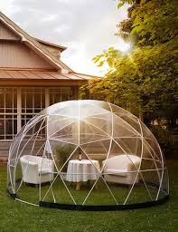 Garten Igloo Wind Und Wetterfest Garten Iglu Wintergarten Leben Unter Freiem Himmel