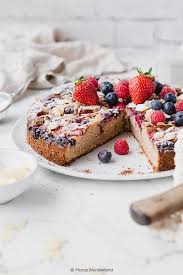 Schnell Einfach Gesunder Beerenkuchen Maras Wunderland Resep