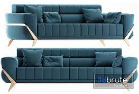 Collection Sofa 3d Model Buy Download 3dbrute Luxury Furniture Sofa Living Room Sofa Design Luxury Sofa