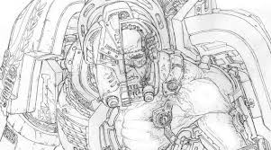 A Look Inside Tactical Dreadnought Armor Spikey Bits Here presented 48+ space helmet drawing images for free to download, print or share. look inside tactical dreadnought armor