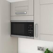 Shaker white wall cabinets with 2 doors and two adjustable shelves. Microwave Wall Units Kitchen Units Diy Kitchens