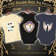 I Ve Just Entered The Angel Age Apparel Launch Raffle Take Your Chance Too While You Still Can Free Shirts Baby Tshirts Care Package