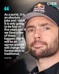 Triple Eight co-driver Scott Pye has slammed the Supercars' new final  format, labelling it a “sad day for the sport” that Broc Feeney was denied  the championship despite 10 more wins than